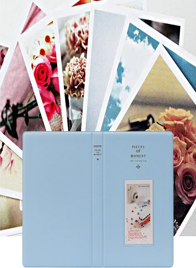 Zenko 128 Pockets Mini Photo Album Compatible with Fujifilm Instax Mini 12 11 9 8 90 25, Polaroid Snap PIC-300, Kodak 3-Inch Film & Magnetic Photo Frames (Light Blue) - Image 5